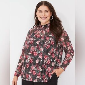 62. Lane Bryant Sheer Mesh Top